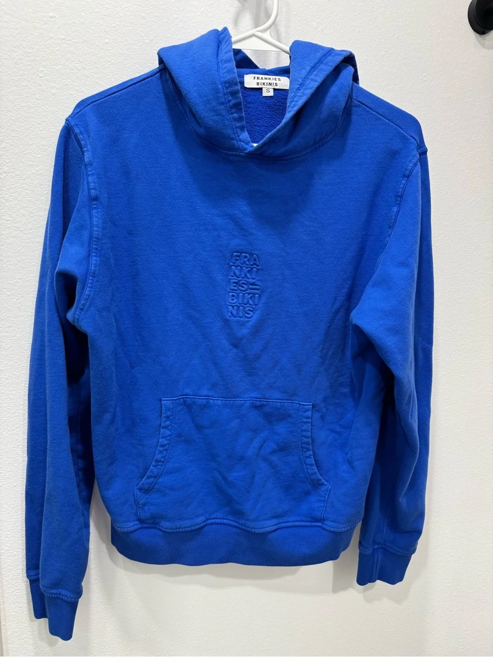 Frankie's Bikinis cobalt blue matching sweat set